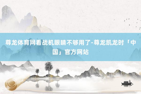 尊龙体育网看战机眼睛不够用了-尊龙凯龙时「中国」官方网站